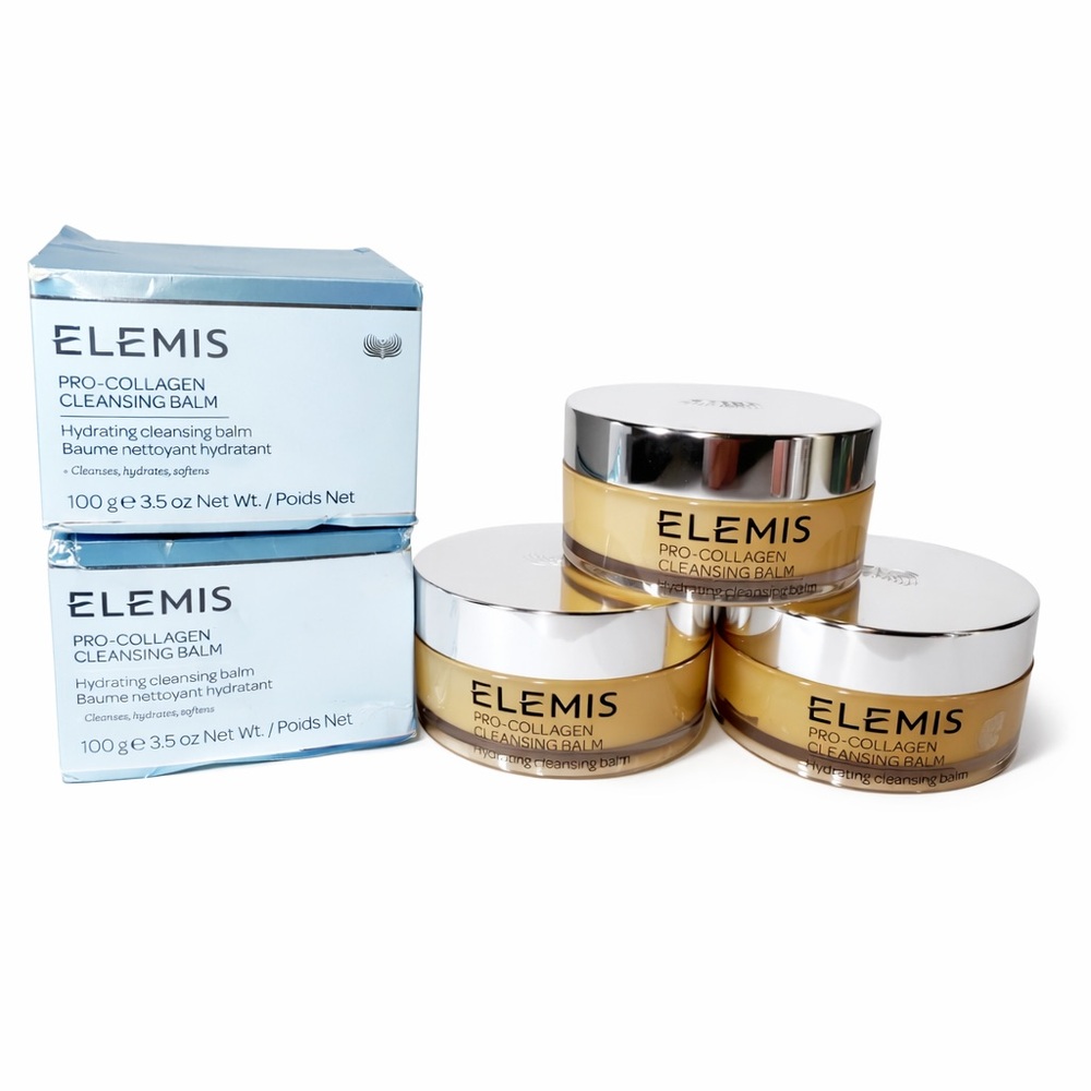 3 NEW ELEMIS Pro-Collagen Cleansing Balm 100g / 3.5 oz